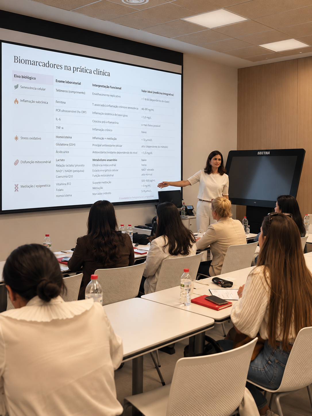 Formação prática em harmonização orofacial com profissionais de saúde